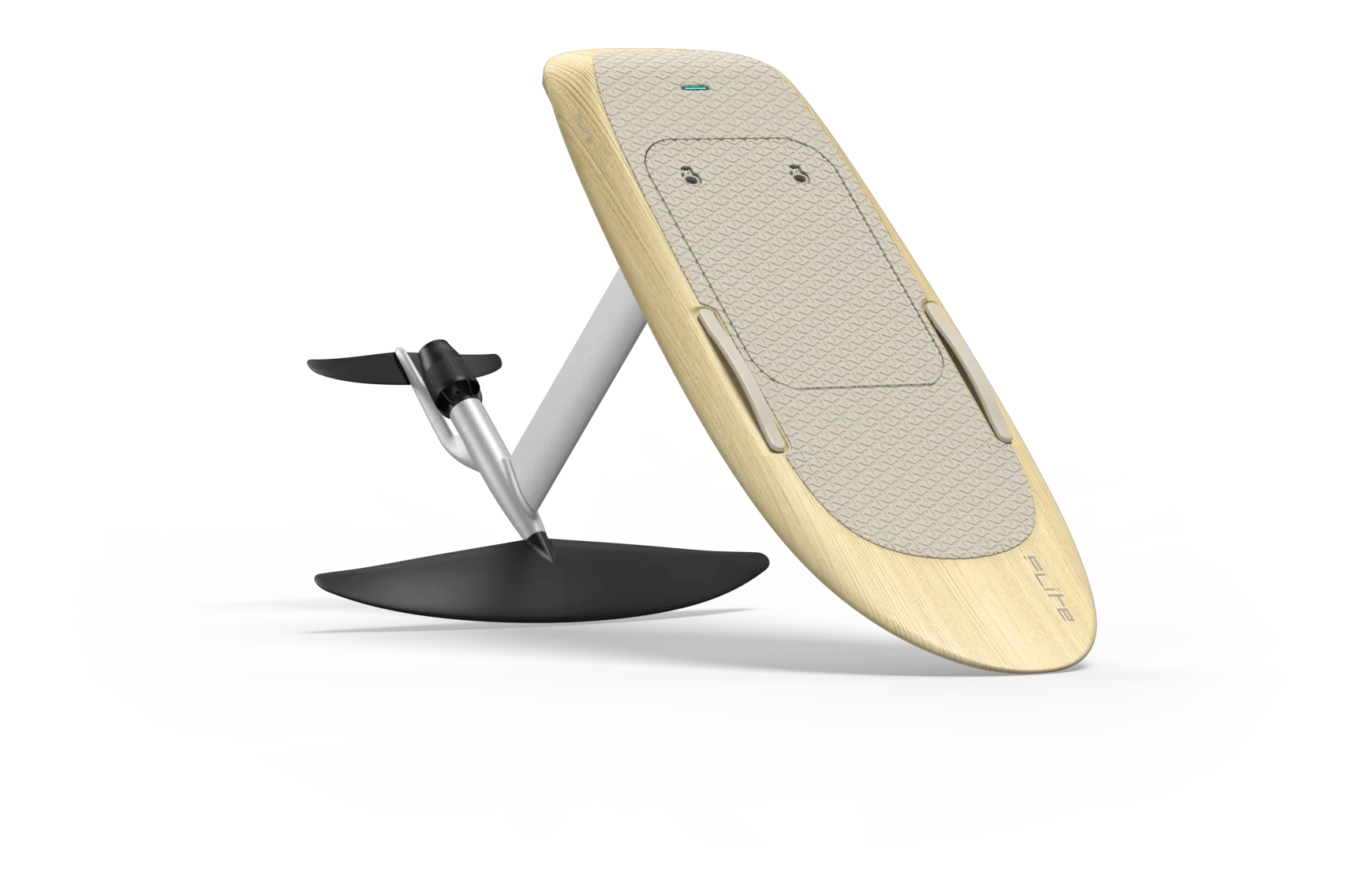 Fliteboard Pro carbon, dettaglio dell'ala idrofoil in carbonio