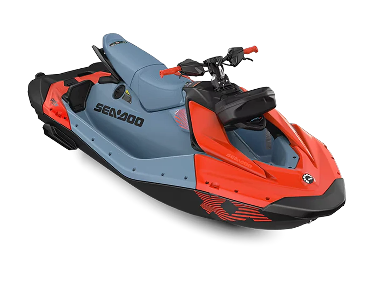 Sea-Doo Spark X Trixx 2027 versione 3 posti in Blue Mist / Coral Blast