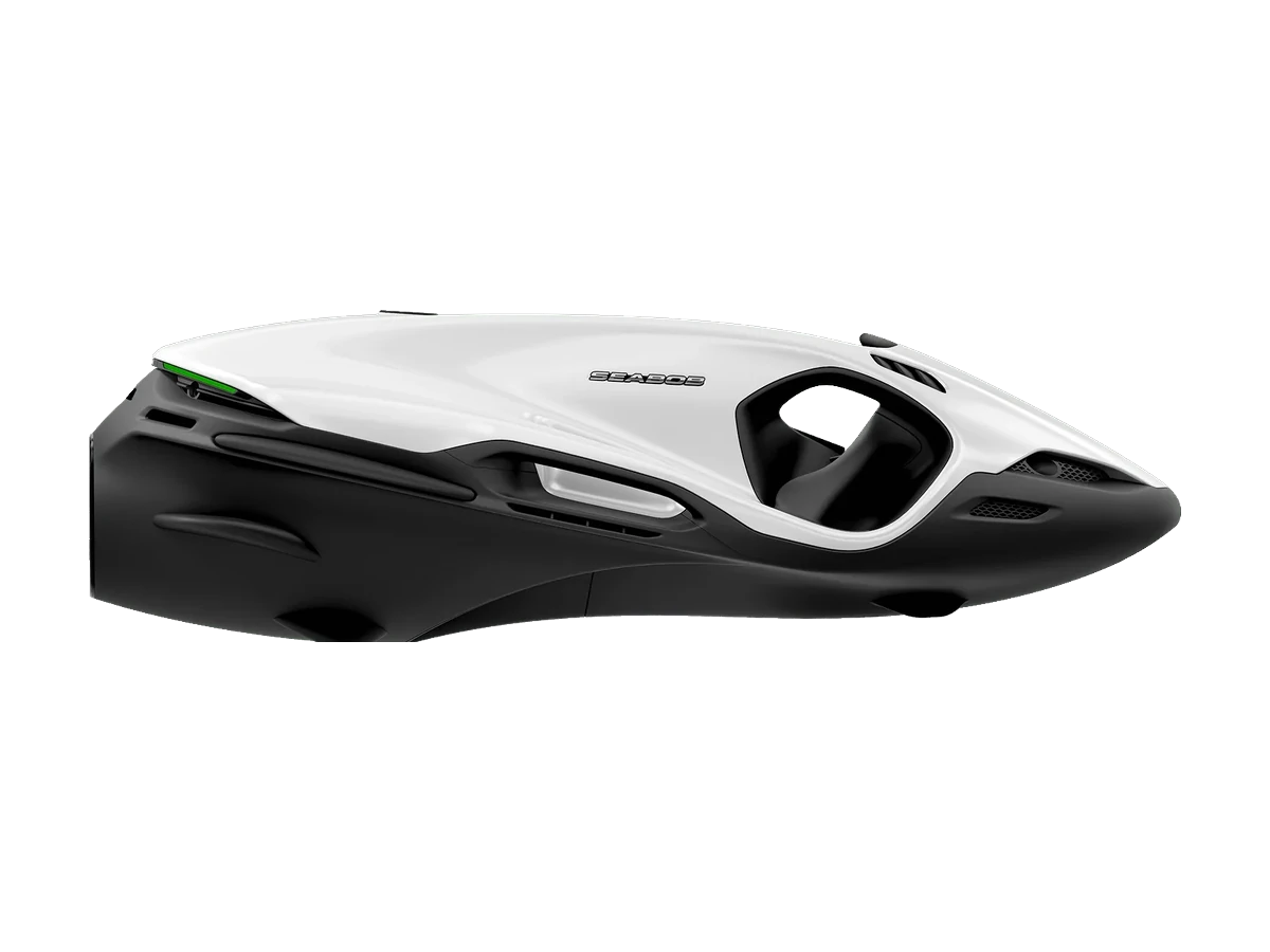 Seabob F9 Star White — scooter subacqueo 2,6 kW, design Studio F.A. Porsche